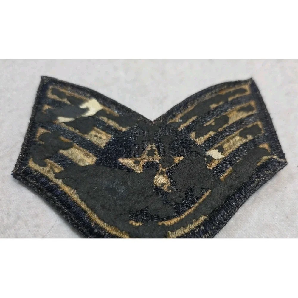 Pair Of US Air Force Staff Sergeant Enlisted Rank Patches USAF INV15119